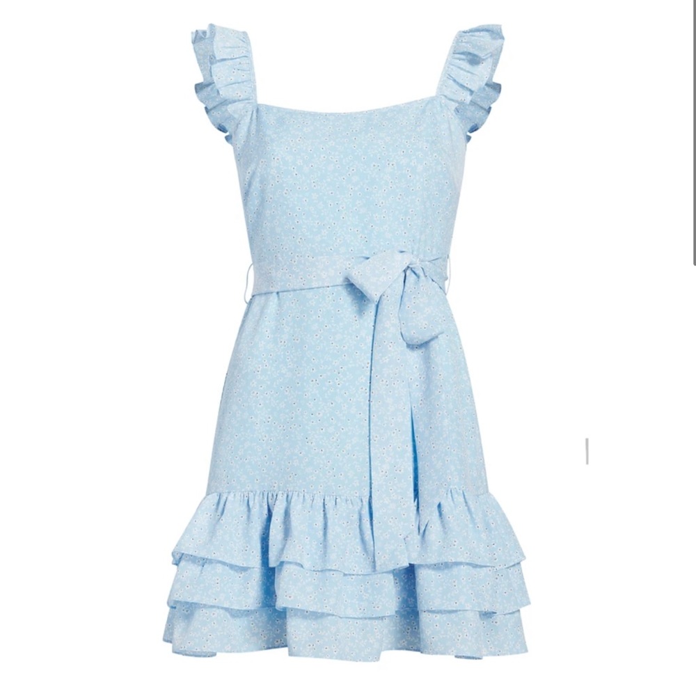 Likely Blue Charlotte Tiered Dress Size 2